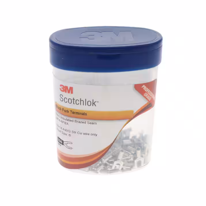 M14-6FBX-BOTTLE 3M  Spade Connectors